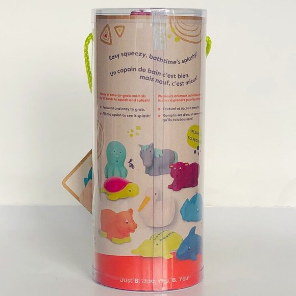 B. toys – Animal Bath Squirts – 9 Water Squirts For Baby 10 months New Sealed - Picture 9 of 12